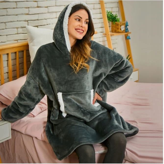Ciepła bluza oversize XXL