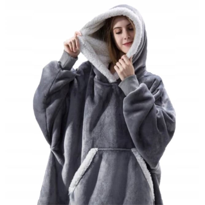 Ciepła bluza oversize XXL