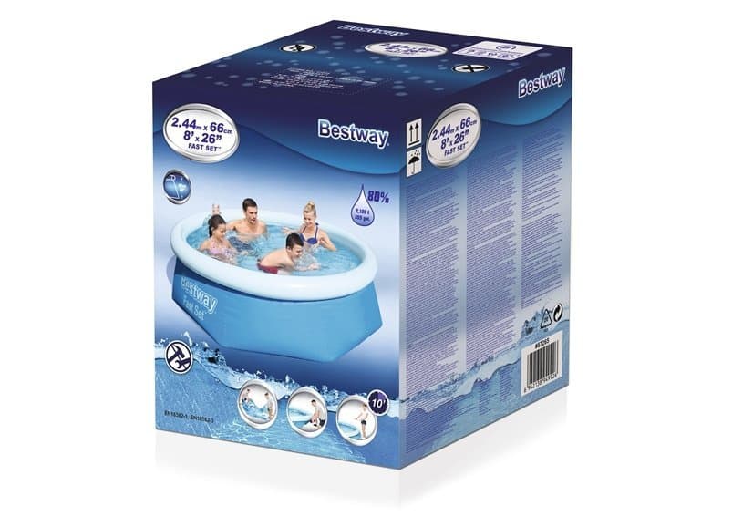 Basen ogrodowy rozporowy 244 x 66 cm bestway 57265