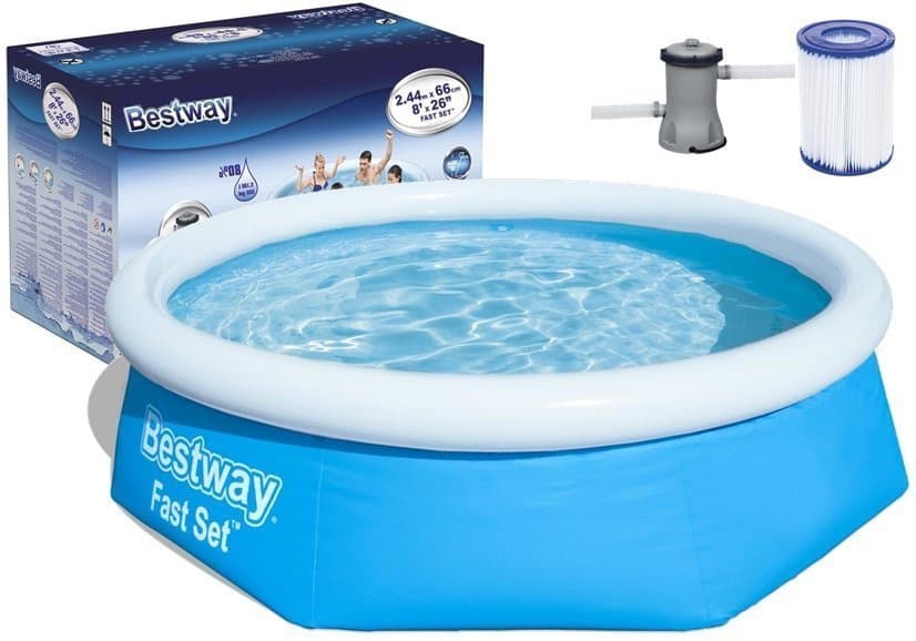 Basen ogrodowy rozporowy bestway 244 x 66 cm 57268