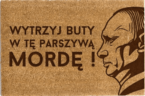 WYCIERACZKA PRZED DRZWI
