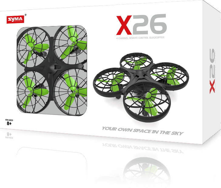 Dron rc syma x26 unik przeszkód 2.4ghz headless